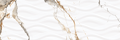 Декор Novacera Calacatta Brillante Decor Flujo Rectificado 30x90