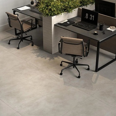 Kerama Marazzi DD253400R/GR Ступень Мирабо серый светлый обрезной 30x60x0,9