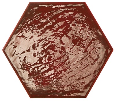 Керамогранит Prissmacer Rain Bordeaux Hex 19.8x22.8
