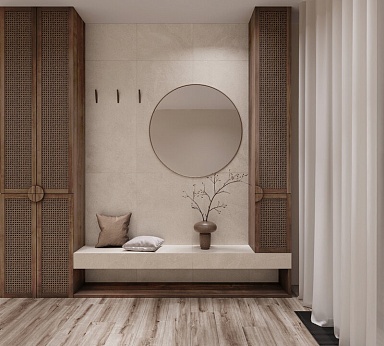 Керамогранит Creanza SH1014-P Treviso Sand Shape Pro 60x120