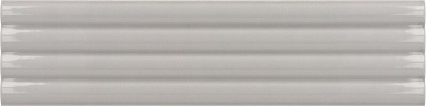 Плитка Equipe 28489 Costa Nova Onda Grey Glossy 5x20