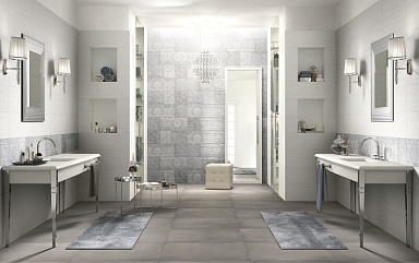 Плинтус Ragno Marazzi DCVC Wallpaper Decoro Alzata Argento 15х25