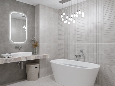 Azori Декор Cemento Light 8,5мм 31.5x63
