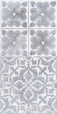LB-Ceramics 1641-0094 Декор 2 Кампанилья серый 20х40