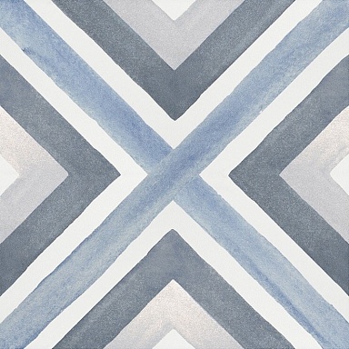 Керамогранит Smile Tile Artisan Blue 19,8x19,8