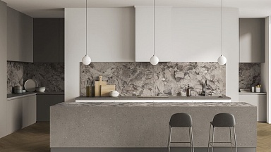 Керамогранит Ametis by Estima BA01 Омбра Серый Неполированный Рект 60x120x9