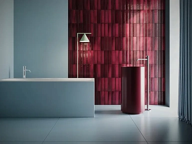 Плитка Tubadzin Masovia Cobalto B Gloss STR 29.8x7.8x1