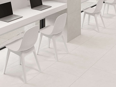 Керамогранит Laparet LP6060G0301R Stucco Crema PRO кремовый матовый R10 STR 59.5х59.5