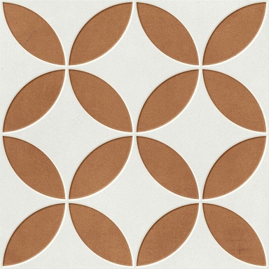Керамогранит Harmony 37797 Mayari Clay Petals Lt/22,3 22,3x22,3