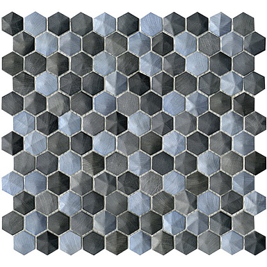 Мозаика L'Antic Colonial L241714861 Colors Aluminium Jean 28,5x30,5