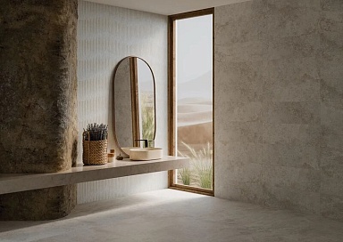 Плитка Ibero R0002792 Ethereal Art White Rect 30x90