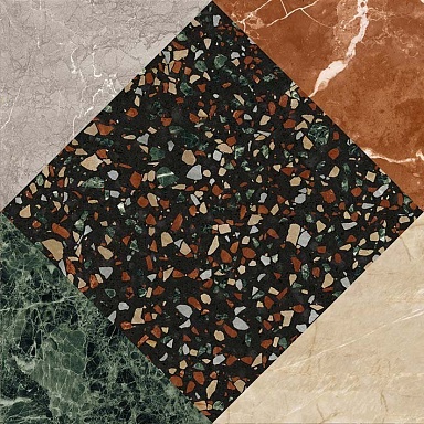 Керамогранит ABK PF60005897 Play Marble Black 20x20