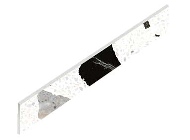 Плинтус Coliseumgres 610130005319 Palladio White Battiscopa 7,2х60