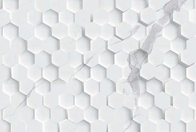 Плитка Eurotile 9 SR 0205 Statuario Pixel 27x40
