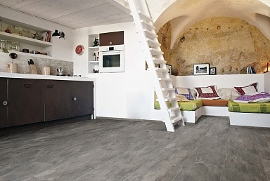 Керамогранит Rex Ceramiche 738655 Ardoise Noir Grip Ret 80x80