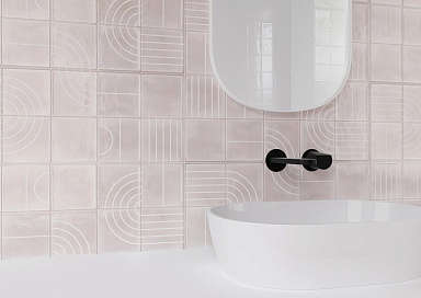 Плитка Gracia Ceramica Sweety pink square 02 25х60