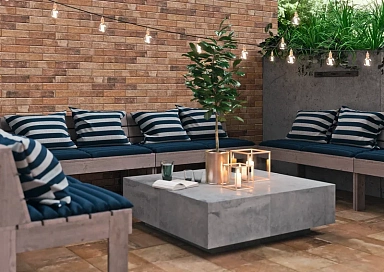 Клинкерная плитка Paradyz Scandiano Ochra 30х60