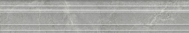Kerama Marazzi BLF021R Бордюр Багет Риальто дымчатый глянцевый обрезной 40x7,3x2,7
