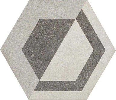 Декор Ragno Marazzi R4DT Rewind Decoro Geometrico Vanilla 21х18.2