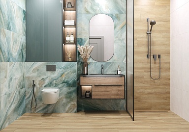 Керамогранит LCM 6060ILN18HG Illusion Smoky 600x600x8