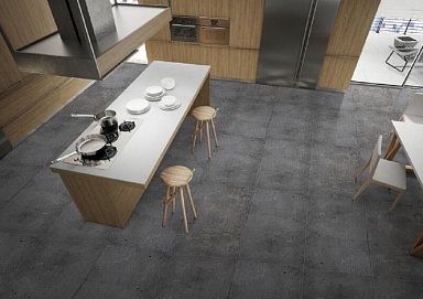 Керамогранит PrimaVera CR212 Fort Charcoal Expo carving 600х1200х9