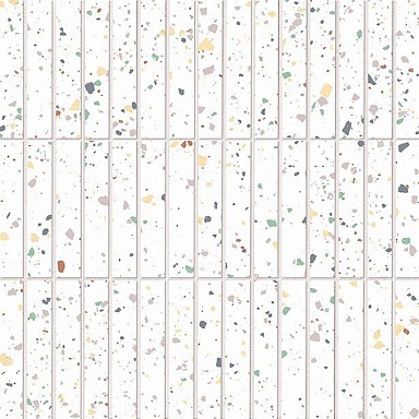 Мозаика FAP Ceramiche fTLP True Color Drop White Tratti Mosaico 30,5x30,5