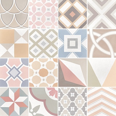 Керамогранит Equipe 22103 Caprice Patchwork Pastel 20x20