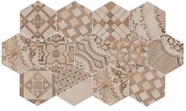 Декор Marazzi Italy MM7Y Clays Decoro 21*18.2