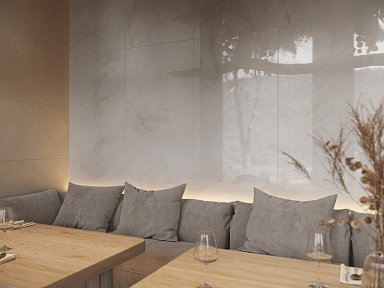 Керамогранит Onlygres MOGXL6001 Marble Black полированный 80x160x9