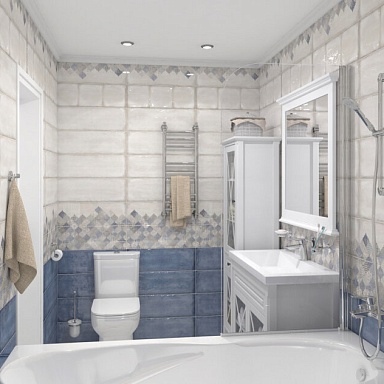 Majolica blue Cersanit
