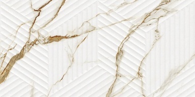 Плитка Artecera LE63063A-F53 Bianco Carrara Oro Cubo Rectificado 30х60