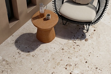 Керамогранит Fioranese 0SC902R I Cocci Siciliani Sabbia Nat Rett 90x90