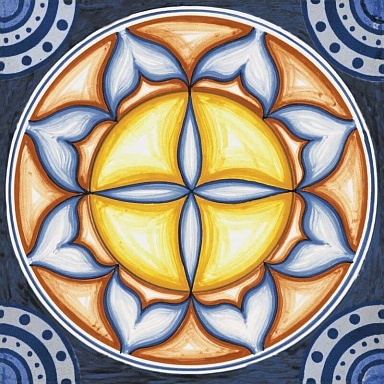 Декор Sant Agostino Sole Mix Luc 20x20