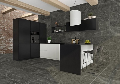 Керамогранит La Platera Nevada Black 60x60