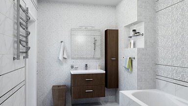 Laparet Бордюр метал. серебро глянцевое 2,9х90