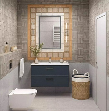 Бордюр Kerama Marazzi BLD054 Монтальбано белый матовый 15x3