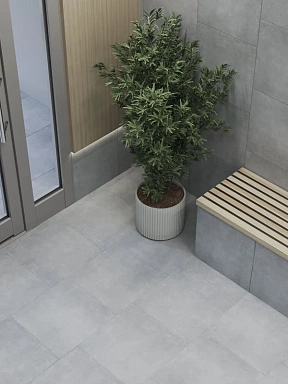 Керамогранит LB-Ceramics 6246-0122 Основа Техно Бежевый 45х45