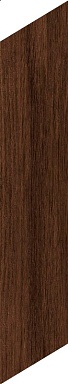 Керамогранит Alpas Euro Alacia Chevron Choco 8x45