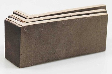 Клинкерная плитка Terramatic Plato Grey угловая AB 8103 (Y) 185x60x71x14