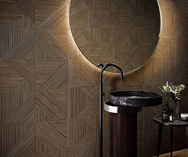 Плитка Colorker 222250 Tangram Walnut 31.6x100
