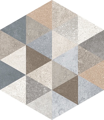 Декор VIVES Hexagono Fingal Mix 23x26,6