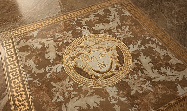 Плинтус Versace 240791 Battiscopa Bianco 15x58,5