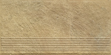 Ступень Paradyz Eremite Beige Stopnica Prosta Struktura Mat B1a 30x60