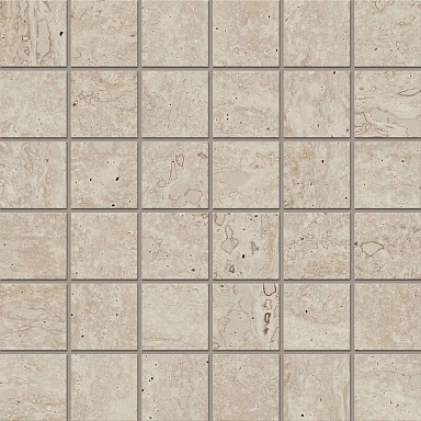 Estima Мозаика RE02 Stride Light Beige Неполированный (5х5) 30x30