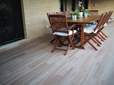 Керамогранит Gres de Aragon 906431 Rodeno Liso Haya 20x120