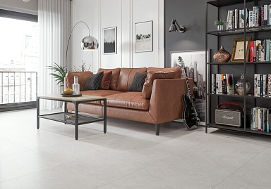 Керамогранит Creto 11018 Cemento Sassolino серый 60x120