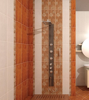 Бордюр Europa Ceramica Moldura Dube Beige 1,2х50