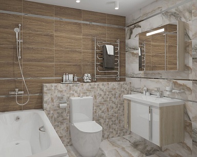 Laparet MM34036 Декор Continent мозаичный микс 25х25