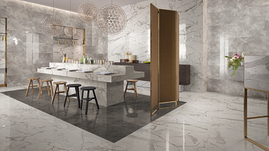 Керамогранит Italon 610015000239 Charme Evo Antracite Cerato Rett патинированный 30x60