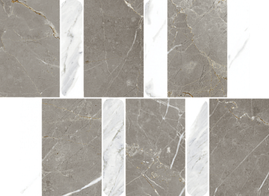 Мозаика Italon 600110000979 Stellaris Grey Mosaico Argan Nat 36.8x26.9